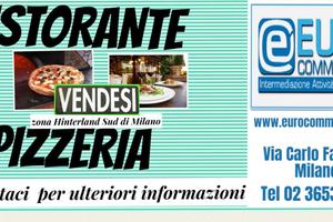 120/20 RISTORANTE PIZZERIA zona Hi-sud MI, mq 180