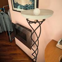 Lampadario candelabro e lampada da terra