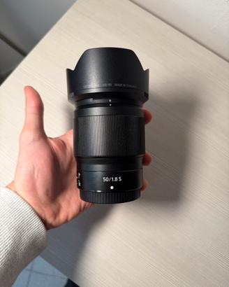 Nikon Z 50mm f1.8 S - full frame