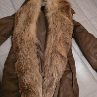 Giaccone con pelliccia rimovibile