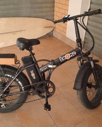 bicicletta elettrica leone