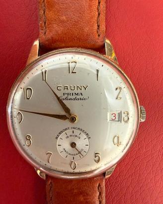 Orologio Vintage Cauny Prima De Luxe