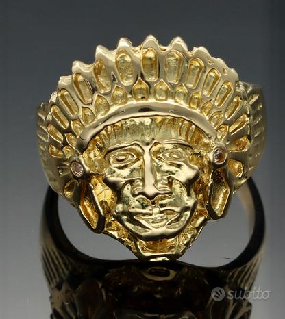 Anello idolo in oro 759/1000
