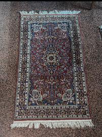 Tappeto Agra Kashmir annodato a mano 150×90