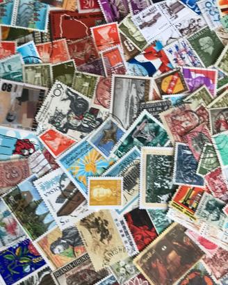 DIECIMILA francobolli mondiali 10000 10.000 box WT