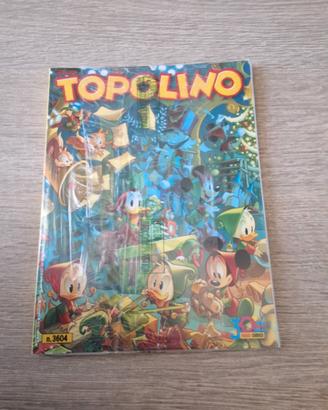 Giornalino Topolino n.3604 ancora impacchettato