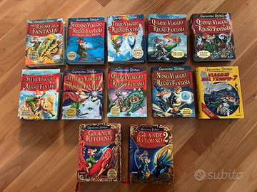 Collezione 12 libri Geronimo STILTON