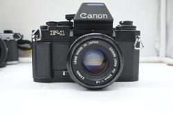 Canon F-1 con FD 50mm f/1.8