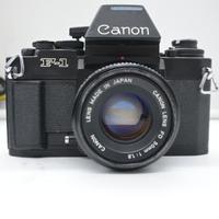 Canon F-1 con FD 50mm f/1.8