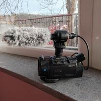 Videocam 4K Ultra HD Sony +mic +zaino + batterie