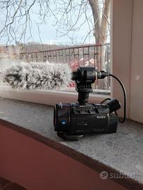 Videocam 4K Ultra HD Sony +mic +zaino + batterie