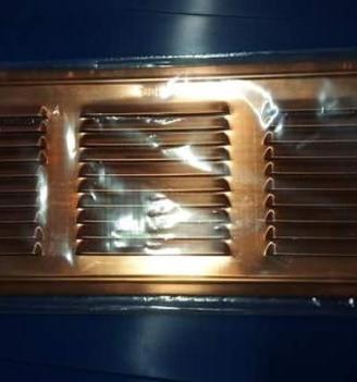 Griglie ventilazione rame nuove