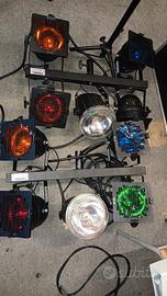 BARRE LUCI PROEL 2 X 1200W ALOGENE + STROBO