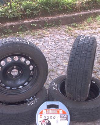Gomme invernali + cerchi e catene