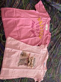 Set t-shirt rosa