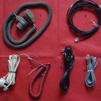 6 cavetti telefono spirale prolunga RJ11 tripolare