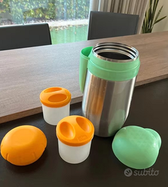 Chicco, Portapappa Termico In Acciaio Inox