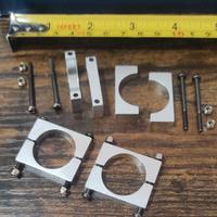 16 Morsetti in alluminio x tubi 22mm.x multirotore