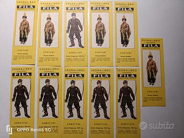 11 segnalibri anni 60/70 della Fila