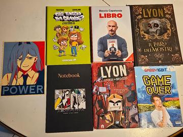 vari libri per ragazzo/a