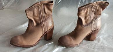 Stivaletti in pelle n.39, marchio "Felmini"