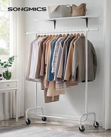 Appendiabiti Songmics con rotelle estendibile