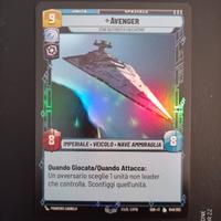Carta Star Wars Unlimited Foil Avenger 