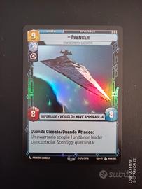 Carta Star Wars Unlimited Foil Avenger 