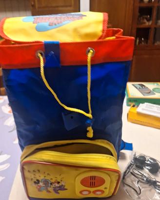Zaino Radio Vintage Disney Topolino