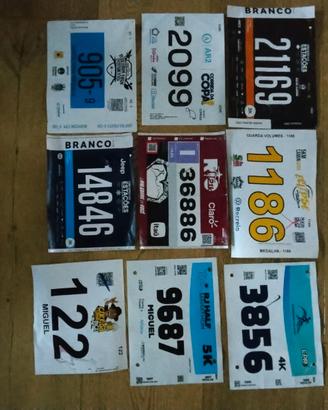 NUMERI DELLE MIE MARATÓN