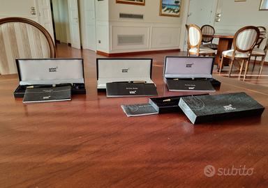 Collezione di 4 Montblanc nuove, da 1800 a 760 €