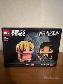 Lego 40750 Brickheadz Mercoledì ed Enid