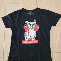 T-shirt nera uomo