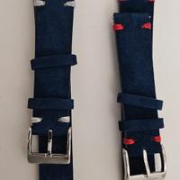 CInturini per orologio 20 mm in alcantara. --