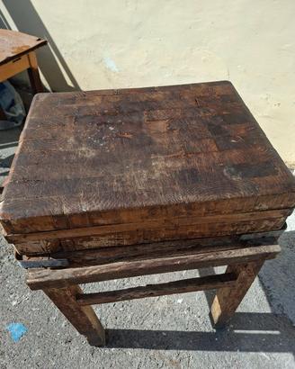 ceppo per lavorazione carni.