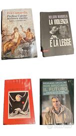 Lotto 4 libri saggistica e narrativa giovani/adult