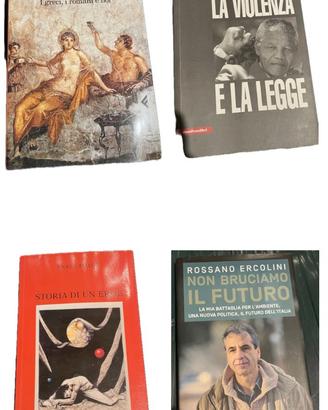 Lotto 4 libri saggistica e narrativa giovani/adult
