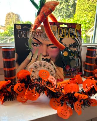 Set Halloween strega bambina