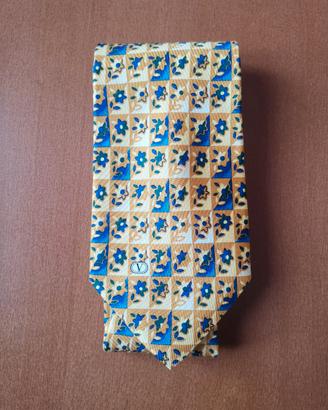 Cravatta vintage Valentino 100% seta