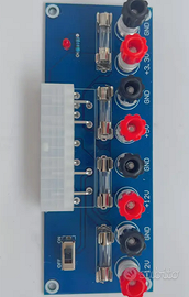 Scheda adattatore alimentazione ATX 12/5/3,3 Volt