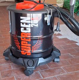 Aspiracenere 20 Lt su ruote