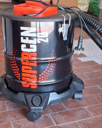 Aspiracenere 20 Lt su ruote