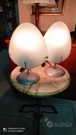 Coppia Lampade da Tavolo Vintage Anni '90