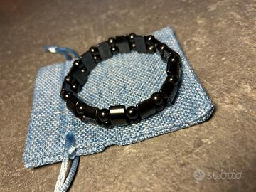 Bracciale in ematite nera