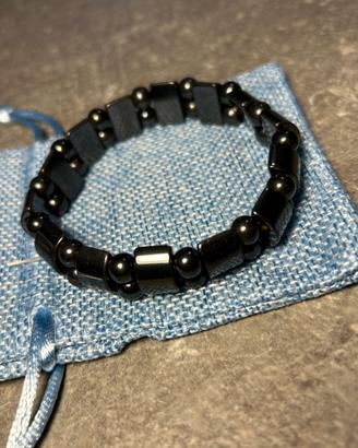Bracciale in ematite nera