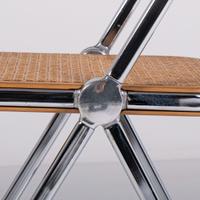 Set 4 sedie Plia Cané–G. Piretti Anonima Castelli