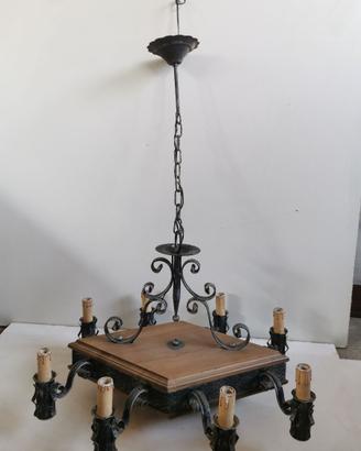 PUNTI LUCE IN FERRO BATTUTO