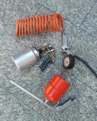 set per compressore aerografo e d altro 