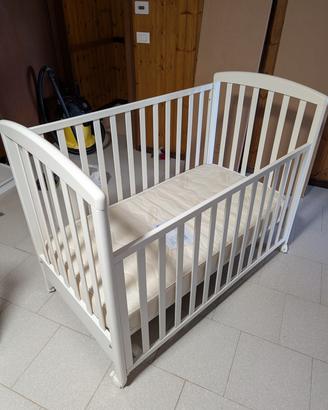 Letto Giordani 6-36 mesi 120x60 con materasso
