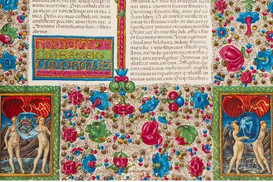 Bibbia di Borso D'Este edizione Treccani 